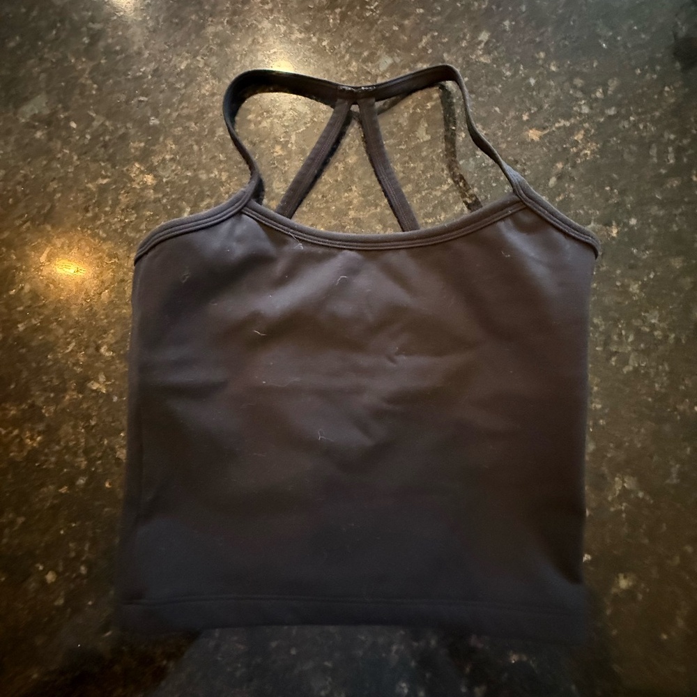 Black Athletic Cami Tank